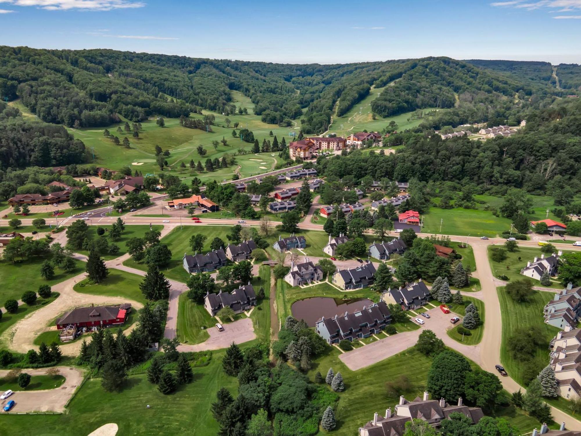 Family Townhouse With Fireplace Ellicottville Exteriör bild