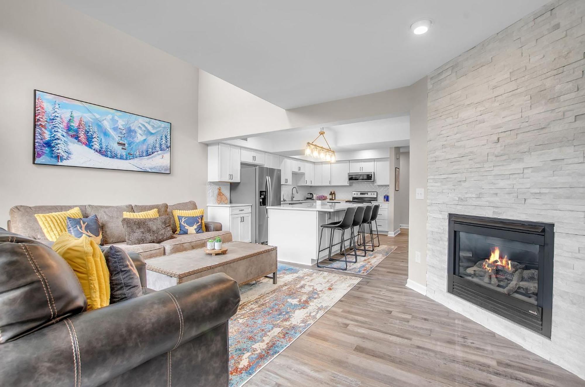 Family Townhouse With Fireplace Ellicottville Exteriör bild
