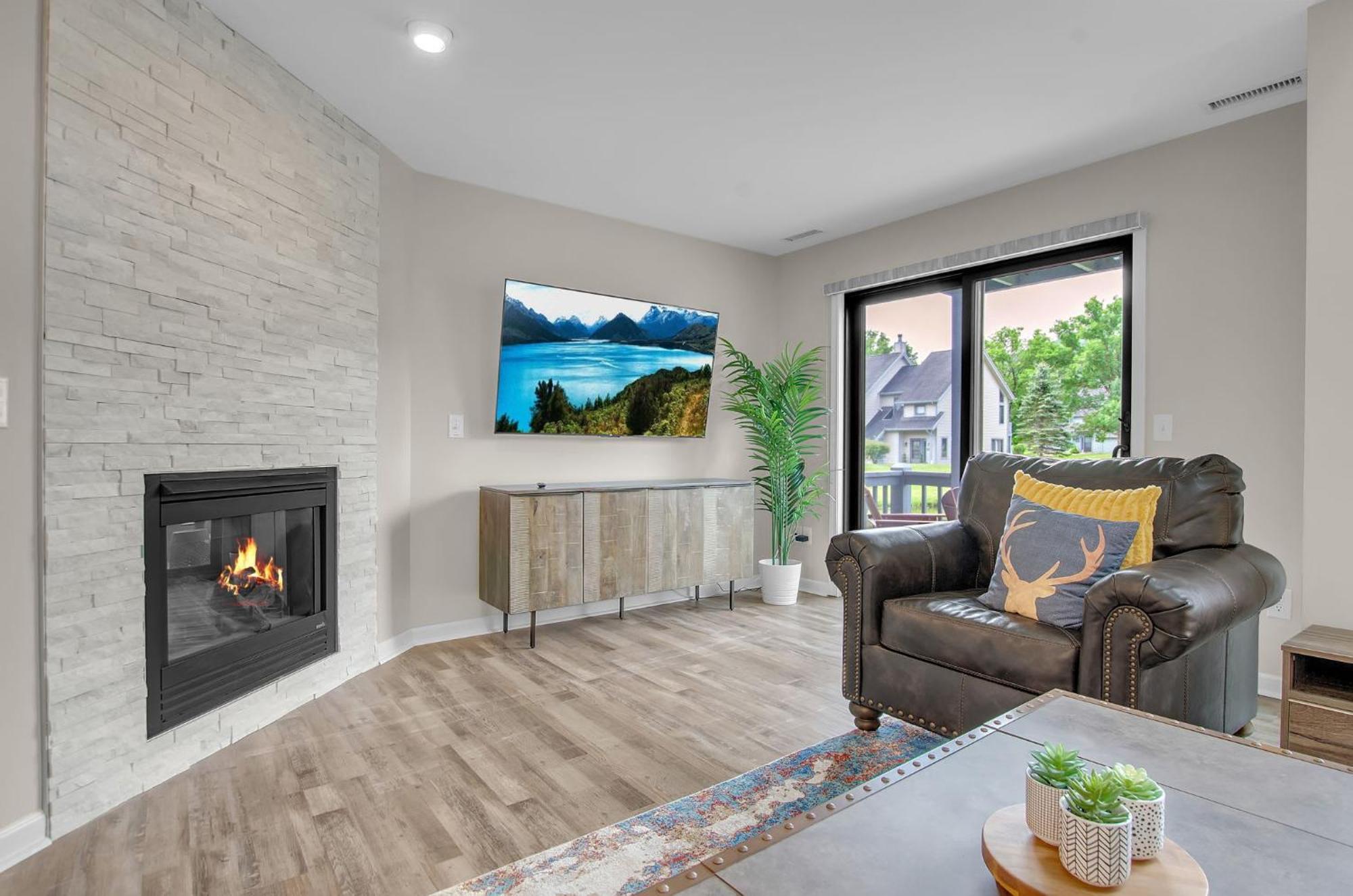 Family Townhouse With Fireplace Ellicottville Exteriör bild