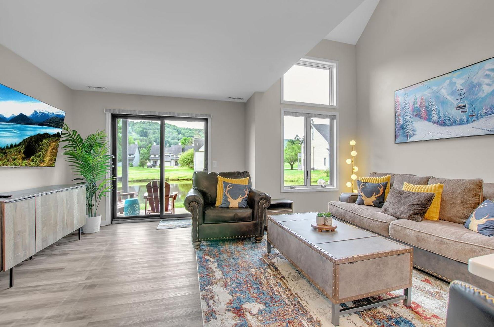 Family Townhouse With Fireplace Ellicottville Exteriör bild
