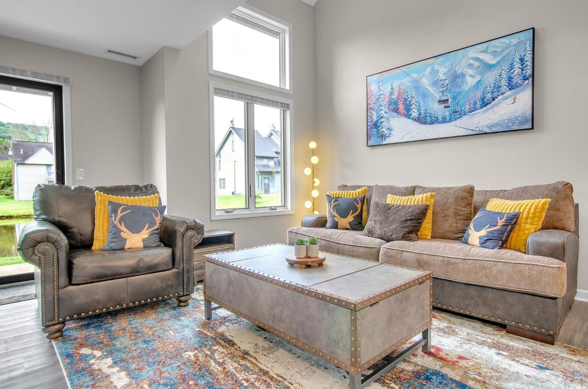 Family Townhouse With Fireplace Ellicottville Exteriör bild