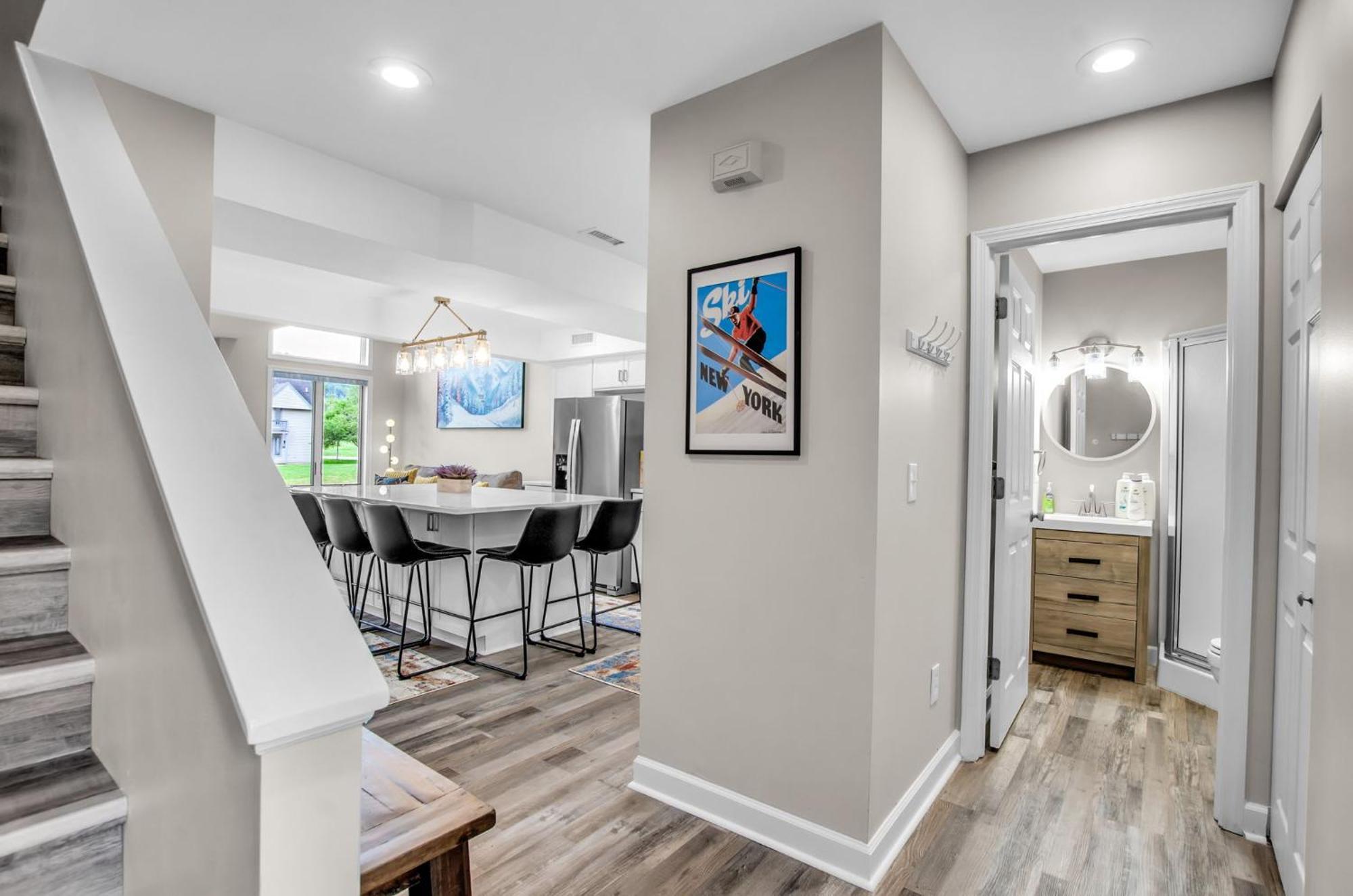 Family Townhouse With Fireplace Ellicottville Exteriör bild